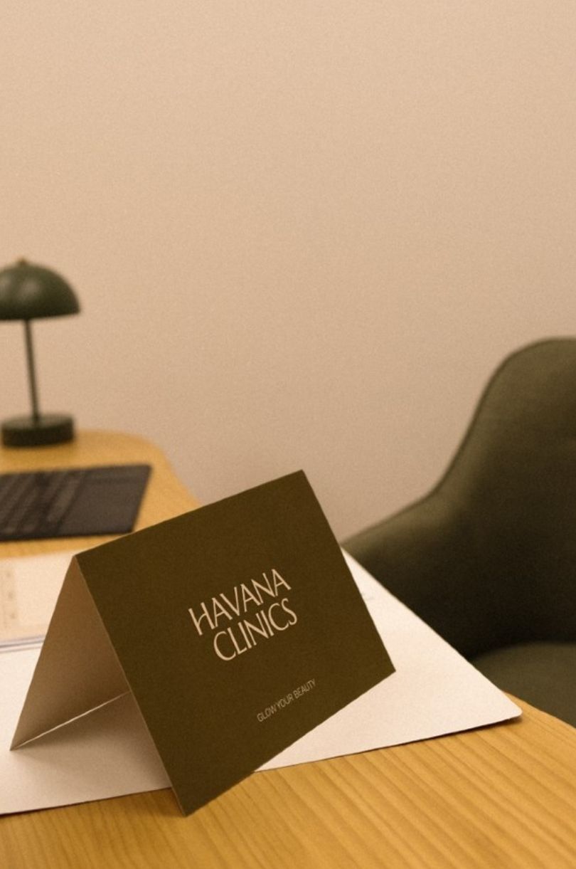 Tarjeta de bienvenida Havana Clinics